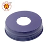 Tapa de tarro de cristal morado