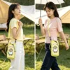 Umbrella pot bag-grumpy duck-pale yellow