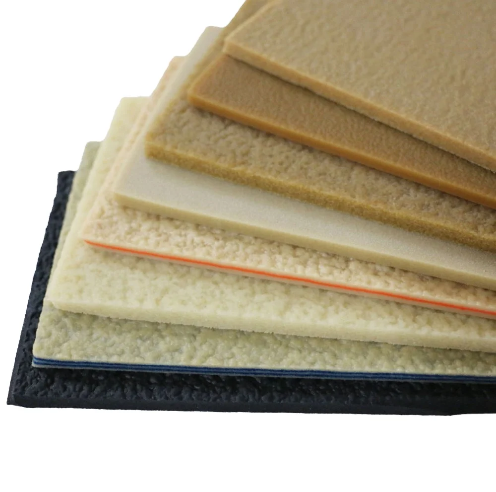 Nature Rough Textured Crepe Rubber Soling Sheet for Snow Boots