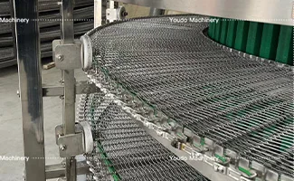 40 тонн спиральный Пита хлеб печенье мешочек пеллет Стеклянная Бутылка Сушка конвейерная лента охлаждающая башня машина с вентилятором и
