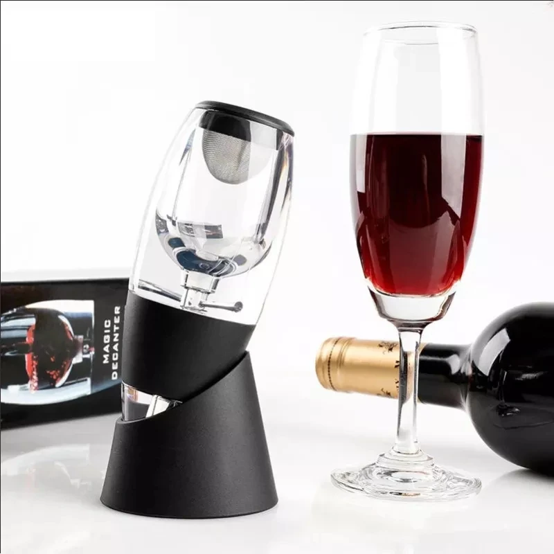CL566 Portable Red Wine Decanter Aerator Bar Accessories Wine Whisky Quick Decanter Red Wine Decanter Aerator