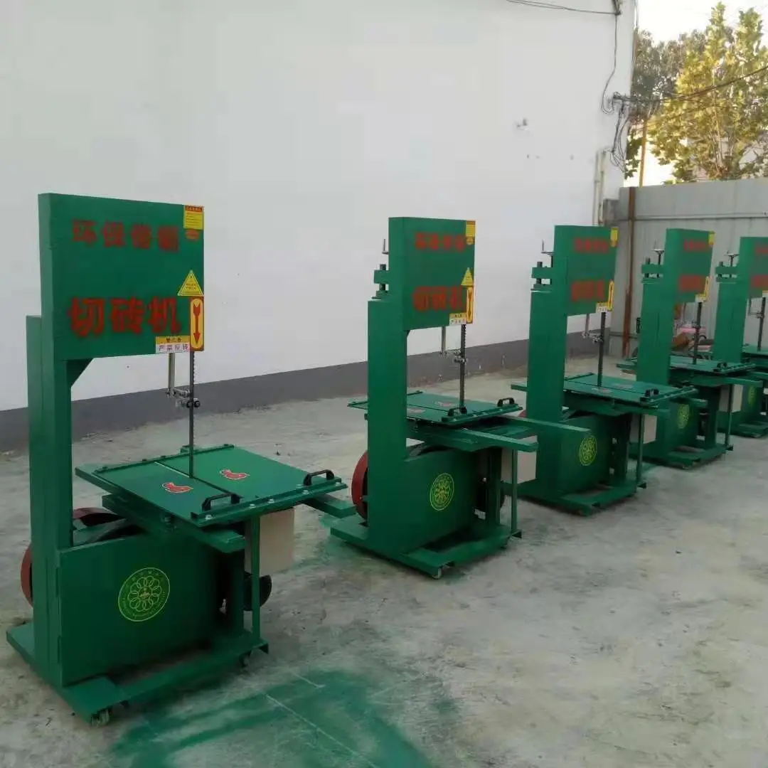 Прямая Продажа с фабрики вертикальный Настольный полностью автоматический воздушный блок кирпич камень ленточная пила для резки