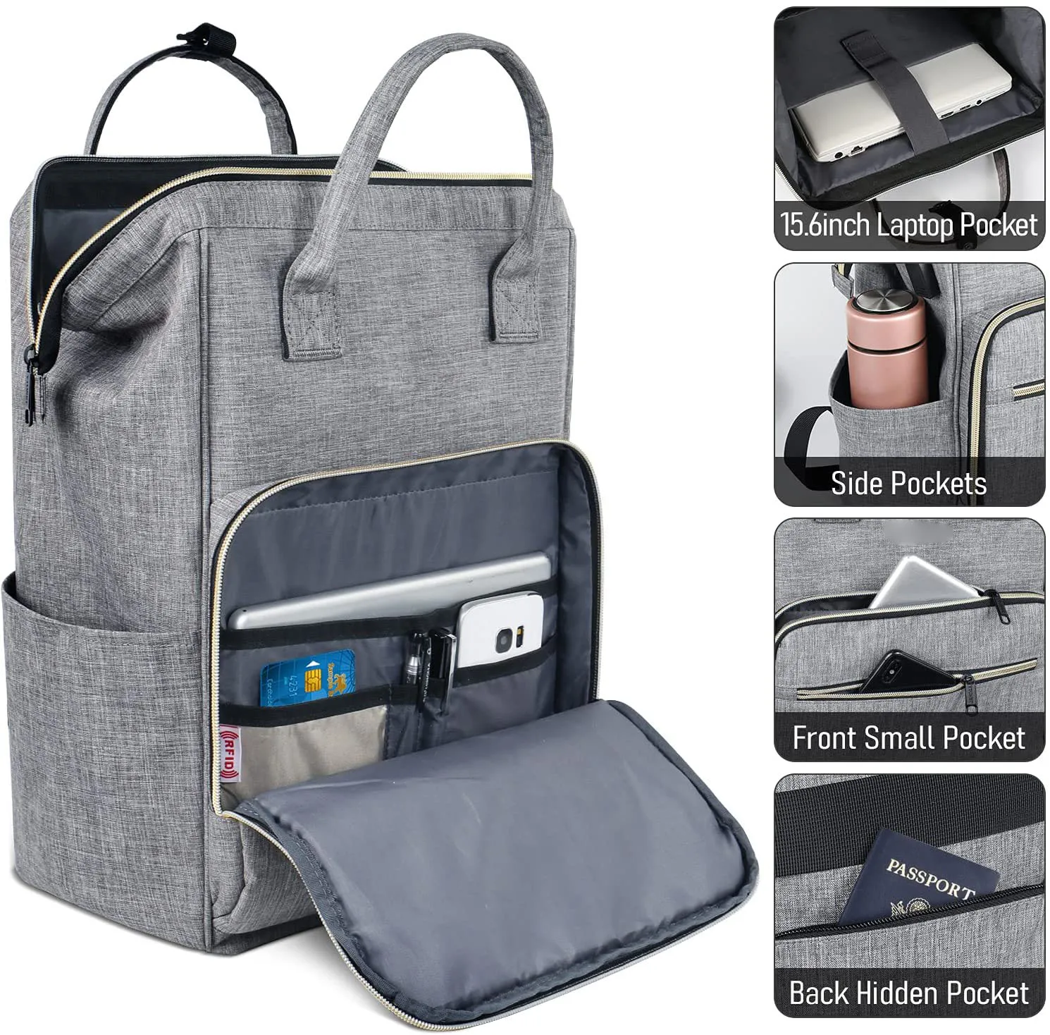 Smart USB Charging Carry on Travel Bag YTONET 1224