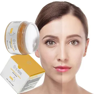 Natural Organic Turmeric of Moisturizing and Firming Facial Cleansing Blackhead Remover Whitening Exfoliating Face Mud Clay Mask