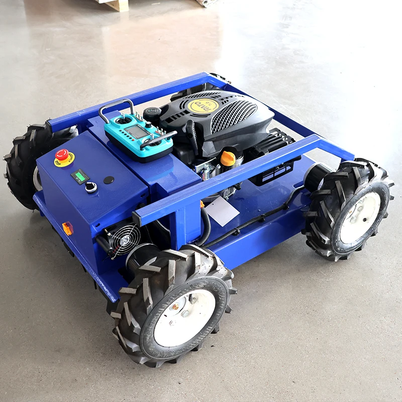 Factory Sales Grass Cutters Garden Motor Flail Professional Self-propelled Atv Remote Control Wheeled Lawn Mower