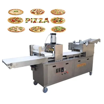 Production Line Express Pizza Making Machine Pizza Dough Press Automatic Industrial Machine for Sale