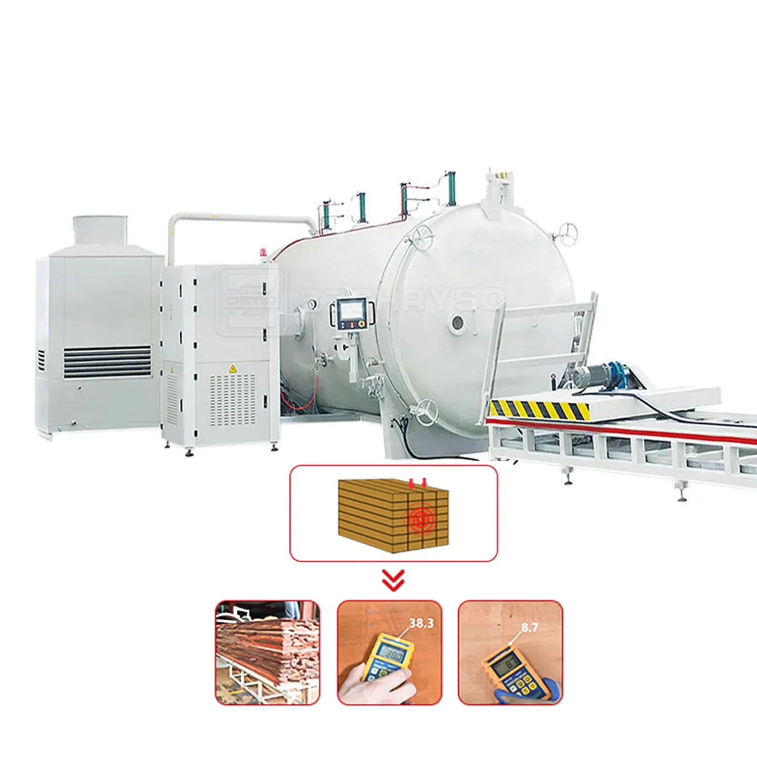 Multi Use Drying Kiln Timber Dryer Machine High Frequency Dryer for Wood Timber Drying Machine