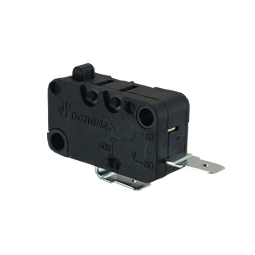 DONGNAN MS1 Micro Switches 2 Terminals Replacement Micro Switch for Arcade Push Button Joystick MS1 Quick Connect