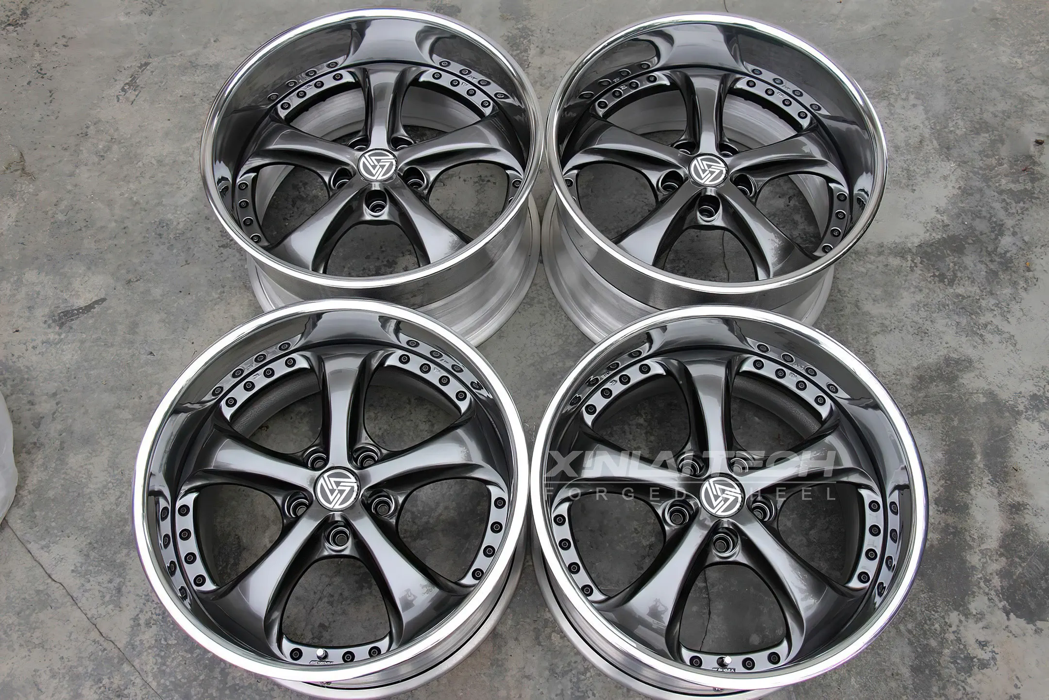 XL Two Piece Forged Chrome Wheels 18 19 20 22 Inch Custom Alloy Rims PCD 5x112 5x114.3 5x120 Fit BMW Mercedes Benz Audi Lexus - Image 6