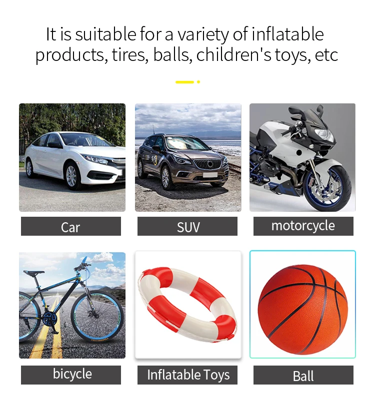 Wireless Electric Scooter Car Bike Balls Inflatable Toys Air Inflator 150PSI Small Portable MTB Pump