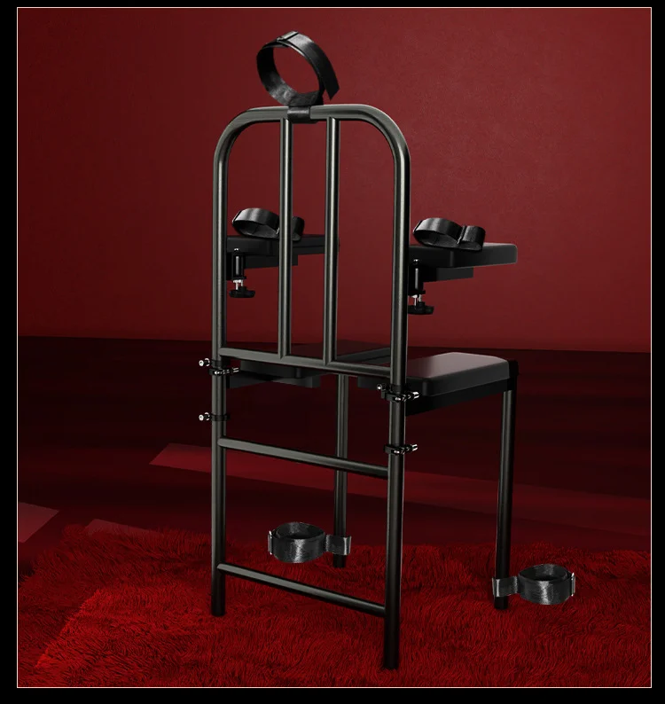 BDSM Sex Furniture With Cuffs Femdom Chair Forced Leg Splitter Lower Body Open Leg Rack Couple Sex Toys Bondage Props Sex Shop BDSM Sex Furniture With Cuffs Femdom Chair Forced Leg Splitter Lower Body Open Leg Rack Couple Sex Toys Bondage Props Sex Shop