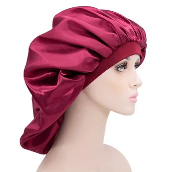 Silk Turban Bonnets And Pillowcase Silk 100% Pure Silk Pillow Case And Bonnet Set