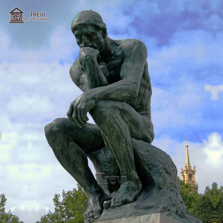 アンティーク緑青カスタマイズされた有名なギリシャの彫刻ブロンズ真鍮