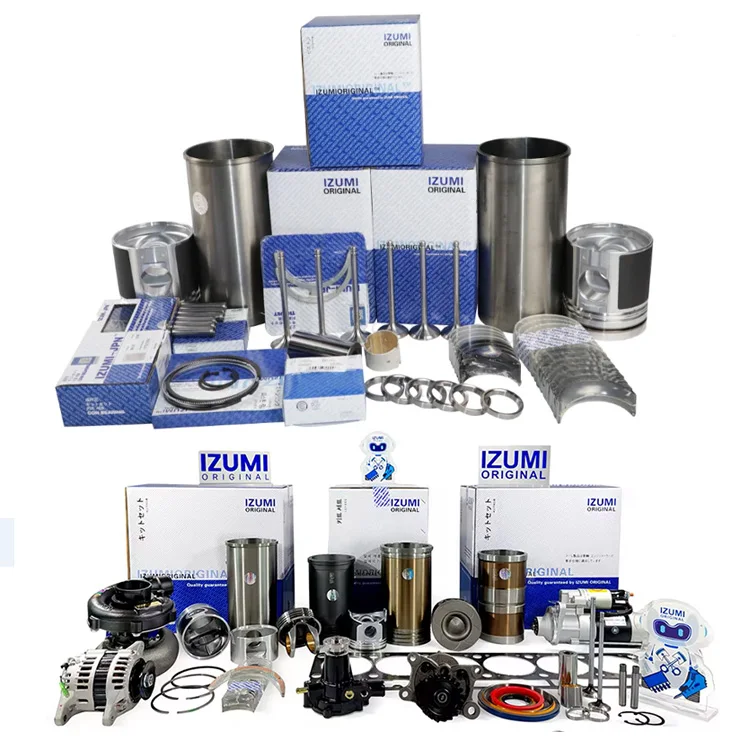 IZUMI ORIGINAL D1146 DE08 Overhaul Rebuild Kit Diesel Engine Parts For DOOSAN