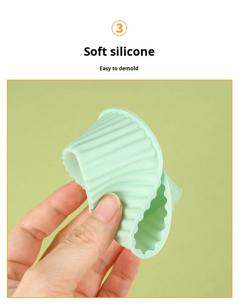 New Silicone Cake Mold Air Fryer Bowl Reusable Non-Toxic Non-Stick Oven Baking Mold for Cake Pudding manufacture