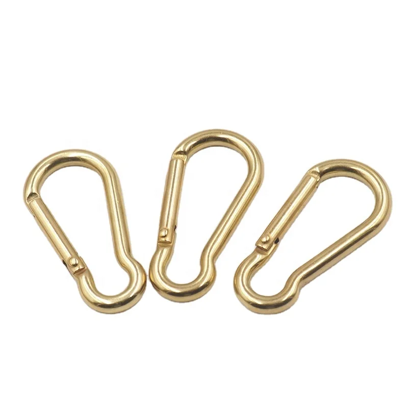 Spring Fixed Eye China Supply Solid Brass Fixed Eye Spring Snap Clip Fixed Eye Brass ...
