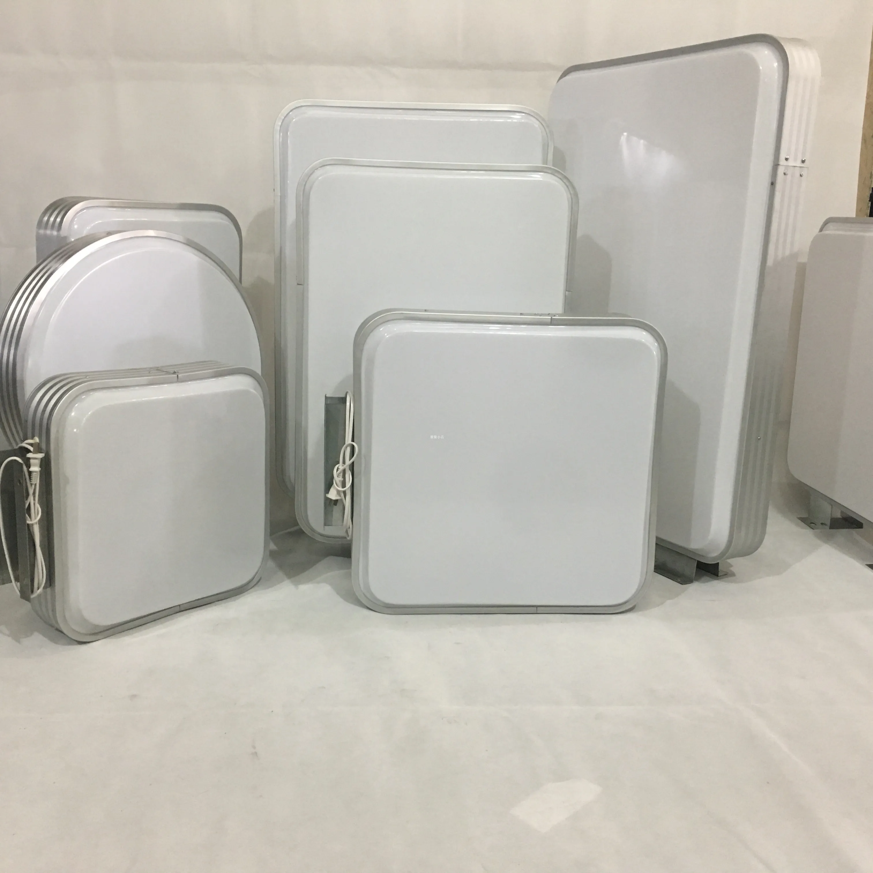 HONG SEN Sign  Factory Direct Sales Led Outdoor Rectangular  Blank Light Box Slim Round Light Box for Shop