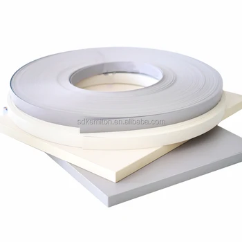 1 mm 12 ml Mini Table Wood White Molding Roll Furniture 50mm Pvc Edge Banding 0.4mm Embossed 38mm for Mdf Self Adhesive Tape