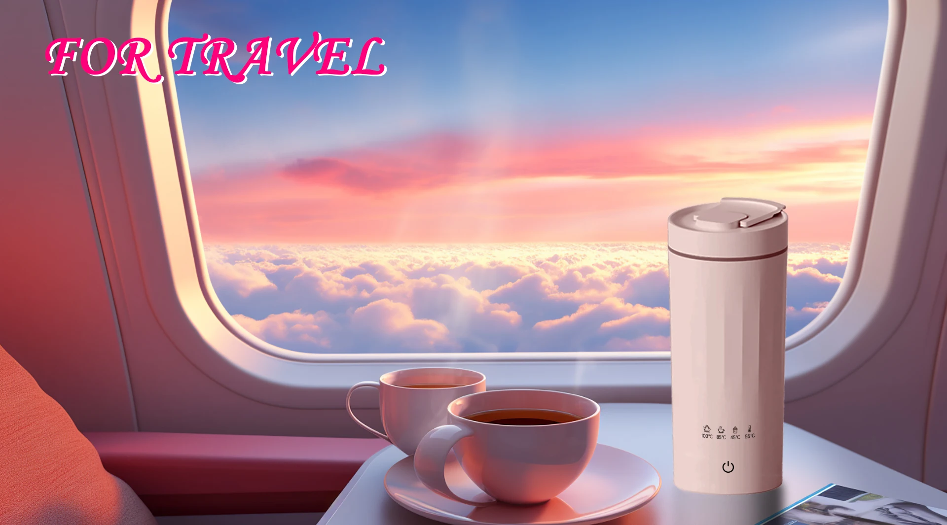 New Design 500ml Portable Electric Kettle Travel Fast Boil Mini Kettles