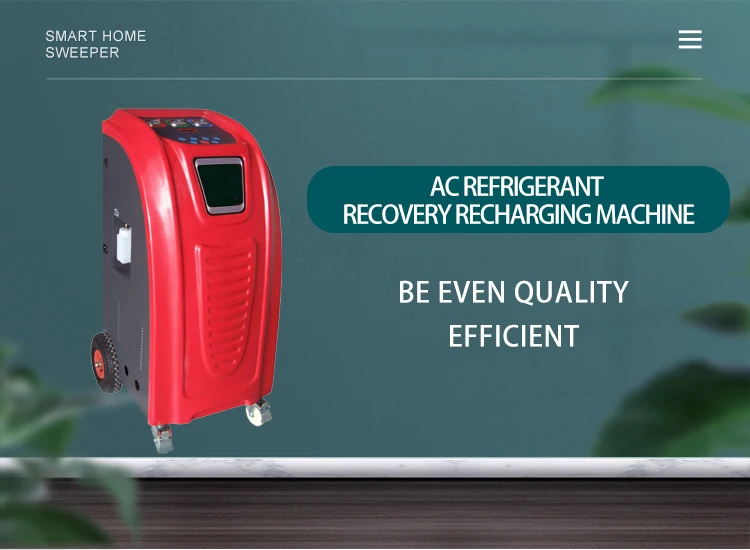 Car R134a AC Machine Full Auto Refrigerant Recycle Recovery Machine Flushing Machine manufacture