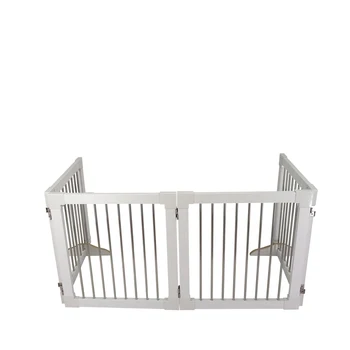 Indoor Modern Durable safety Dog Fence Pet Gate Panels For Stairs Pet Fence