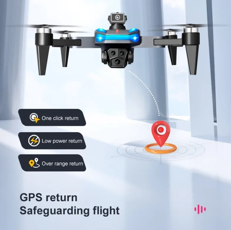 Drones K911SE avec Caméra pour Adultes, Quadricoptère avec Système