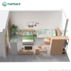 Studio étudiant avec salle de bain privée, mobilier et équipement inclus (FF&amp;E) - Ensemble B