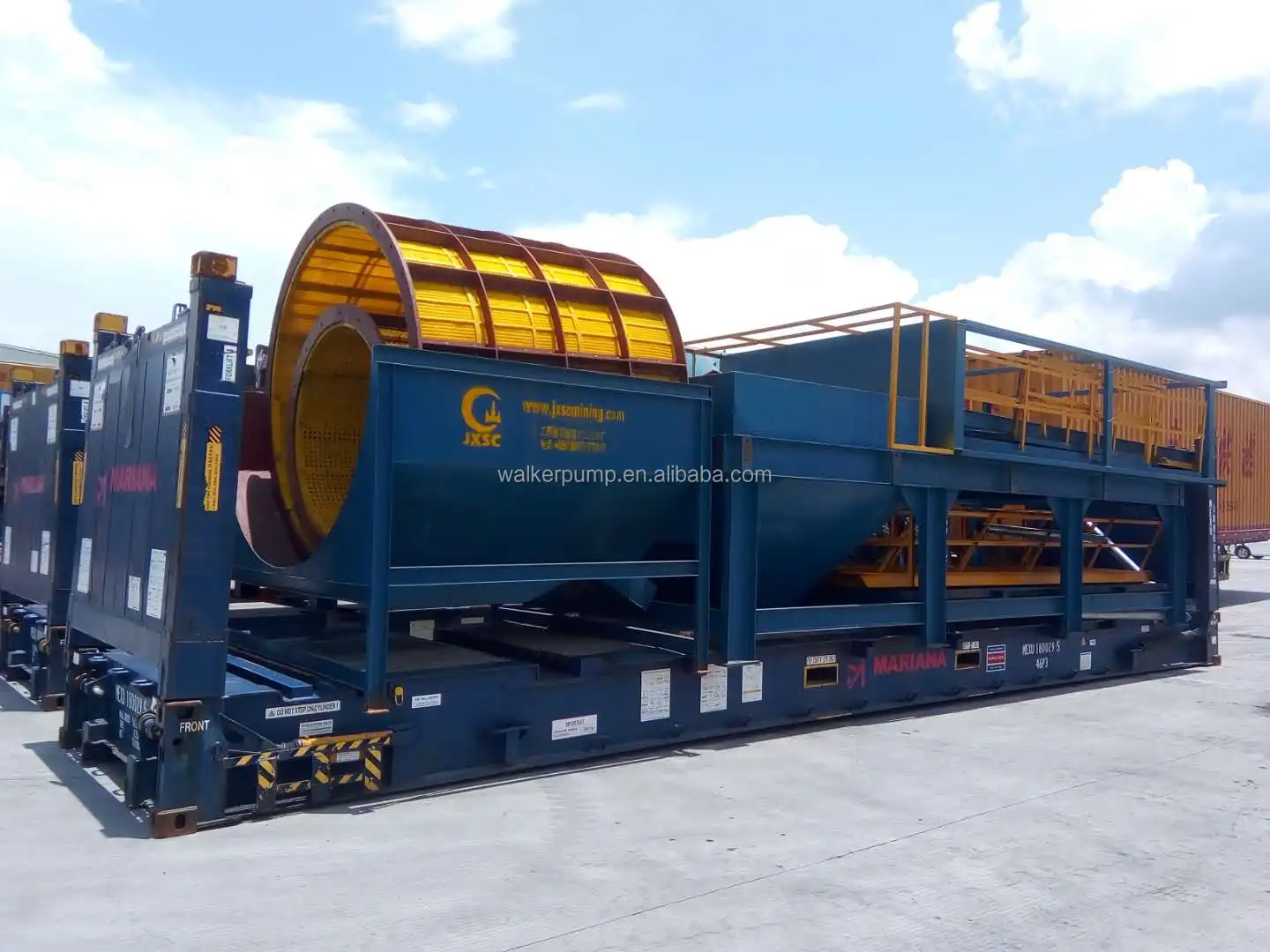 Magnetite Separation Production Line Mining Concentration Recovery Iron ...