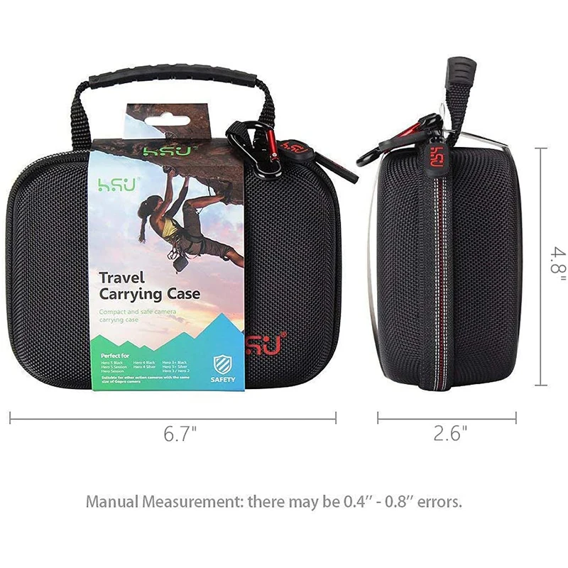 Водонепроницаемый маленький чехол для переноски экшн-камер GoPro Hero7 Black и