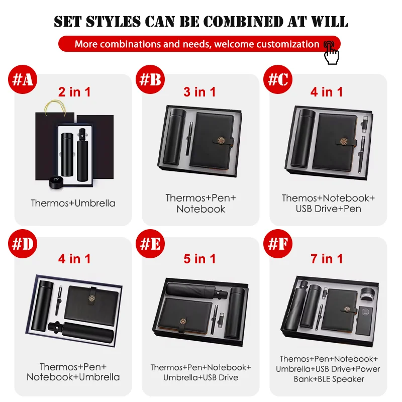 Customize Logo Travel Promotion Marketing Notebook Pen and Keychain Gift Set Wedding Gifts Souvenirs for Guests Gift Sets