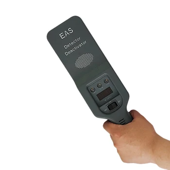 Supermarket Retail Handheld Detector for 8.2mhz/58khz AM Hard Tags RF Soft Labels 2 in 1 EAS Deactivator Anti-theft Protection