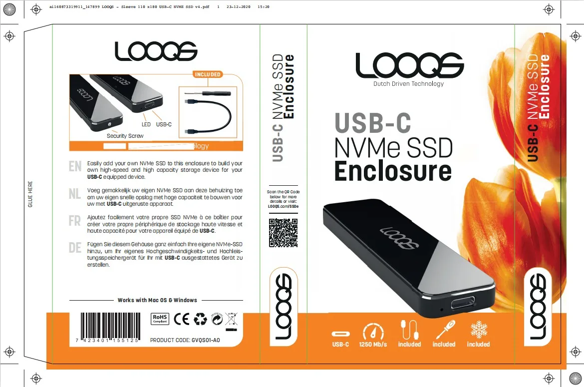 Manufacturer Custom Fashion Design Aluminum 2tb Memory Hard Disk Case