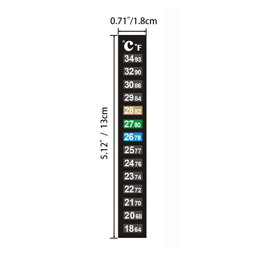 Stickers For Shipping Refrigerator Temperature Sticker - 1-12°C Fridge ...