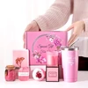 colorful Colorful Pink Bath Gift Set