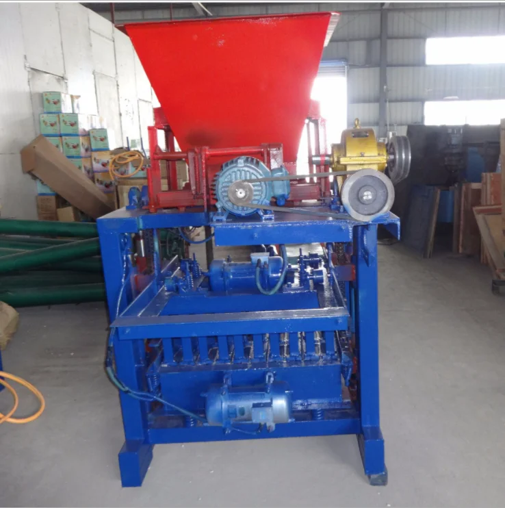 Small Manual Concrete Block Brick Making Machine Hollow Bricks Cement Block Machines Price