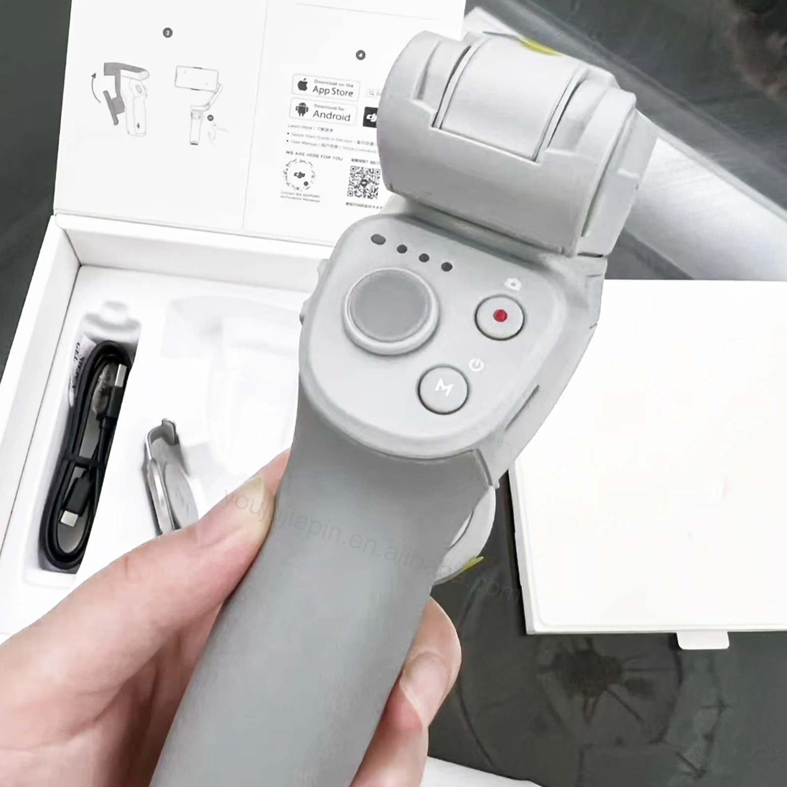 DJI OM 4 Portable Smartphone Gimbal Stabilizer with Magnetic