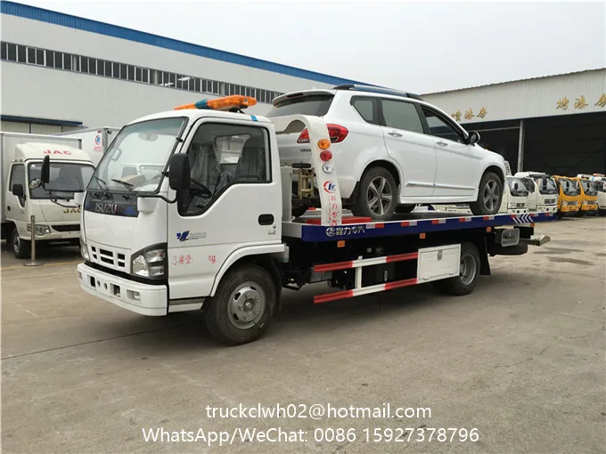 4 Ton New Platform Wrecker Japan Tow Truck for Sale