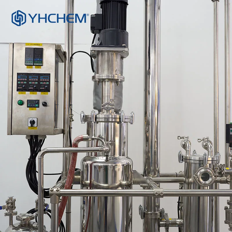 Atmospheric Decompression Distillation Column Alcohol Distillation Machine Stainless Steel Vacuum Distillation Tower