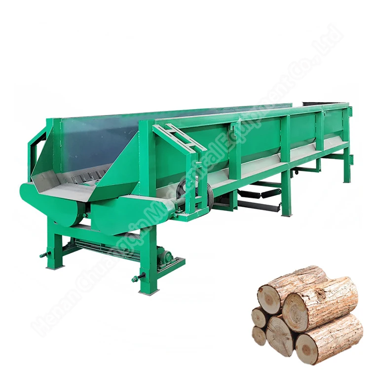 Palm Tree Debarking Machine Double Roll Wood Debarking Machine Tree Branch Debarking Machine