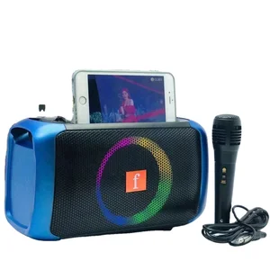 Kimiso 119 Lowest Price Professional Audio stereo rechargeable outdoor karaoke speaker with FM Radio