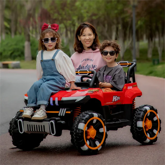 High specification 12v 7A 2 Seats Electric Car Kids Off Road Big Battery Children Baby Toy Car Ride On Car For Kids To Drive