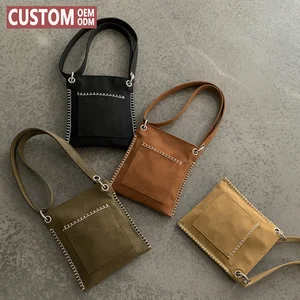 Custom Suede New Trendy Bolsas Para Mujer Women'S Shoulder Bags Girls Casual Cross Body Crossbody Bag