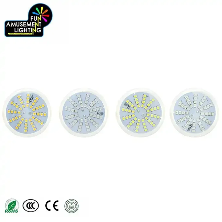 High Quality Single Color LED Pixel Light 60mm E14 LED Lamp IP65 Plastic Body for Theme Park Amusements 48 Points