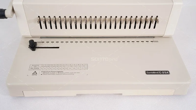 Comb Forming Binding Machine Factory Wholesale Direct Selling One Year Warranty Manual Plastic 15 Spiral Banding Machine Manual