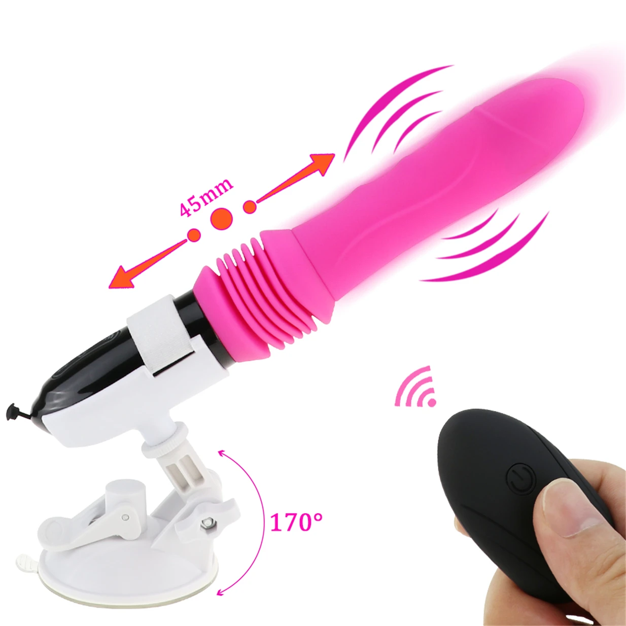 Auto Thruting Dildo Attahcments Hands-Free Machine With Masturbator Sex  Machine for Men and Women
