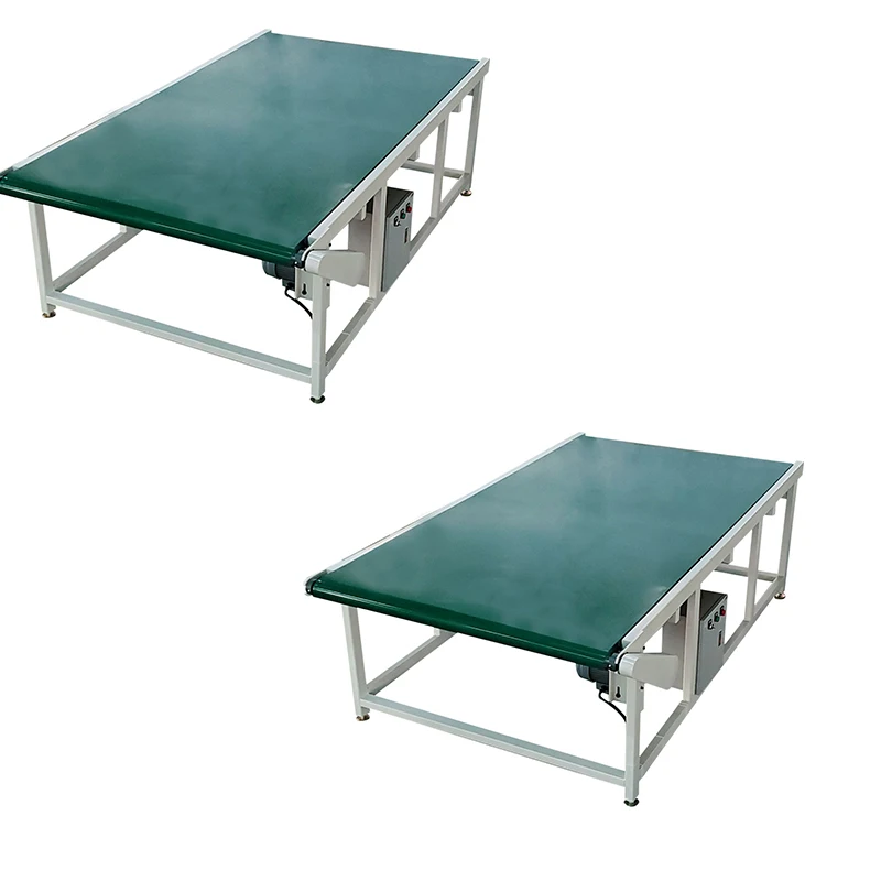 Hongrui Heavy Duty Constant Speed Pvc Belt Conveyor Green