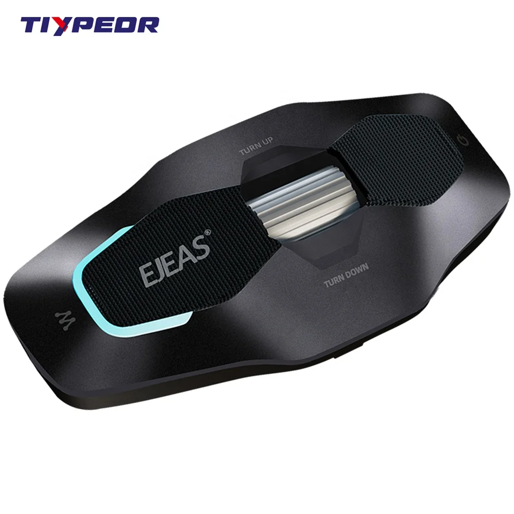 TIYPEOR EJEAS X10 Mesh Communication System Full Duplex Motorbike Helmets Headset 10 Riders Motorcycle Intercom