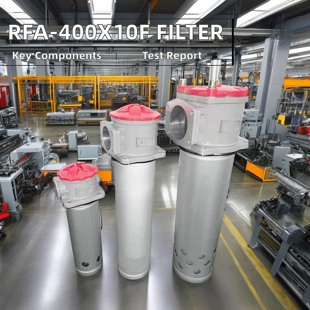 RFA Hydraulic Piling Machinery with New RFA-400X10F Hydraulic Return Oil Filter Cartridge Element Core Component Filters