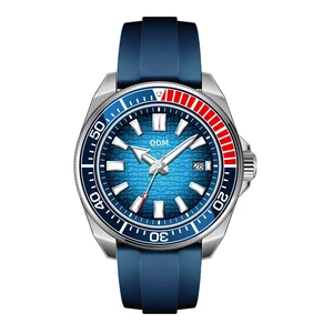 OEM High-end Custom Diving Luminous Pointer Mechanical Watch with Classic Dial Design Automatic Watch with Date