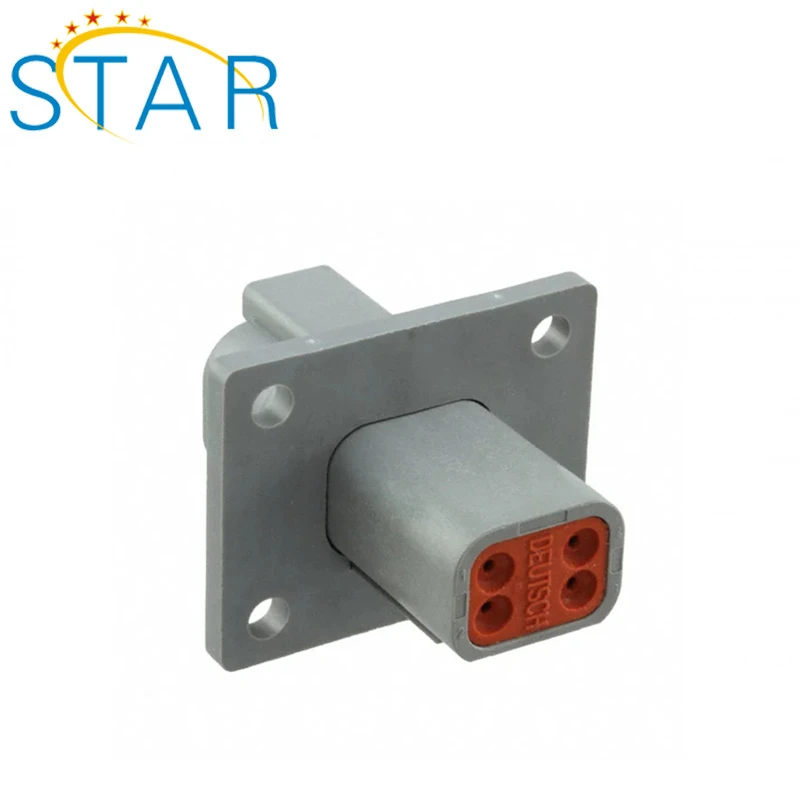 Deutsch Flange Mount Connector Dt 2/3/4/8/12 Pin Male Connector